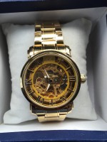 MCE Mens Watch Gold Immitation