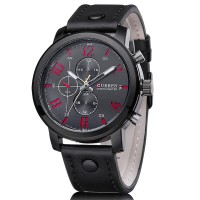 Curren Black Mens Watch